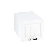 Шкаф верхний горизонтальный глубокий ШВГ 410 ПРАГА (Белое дерево) 400 мм