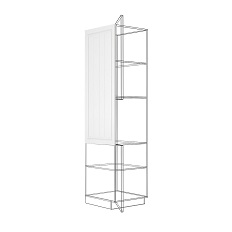 Накладка боковая для пеналов высокая ФО-169Н ПРАГА (Белое дерево) 573 мм