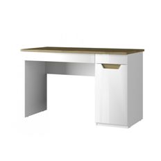 მაგიდა 1D2S TORINO (თეთრი/მუხის ნავარა)