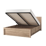 SOMMA Lift Bed 1400 (Sonoma Oak/Canyon Pine)