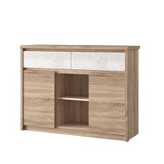 კაბინეტი 2D2S2N SOMMA (მუხის სონომა/ფიჭვის კანიონი)