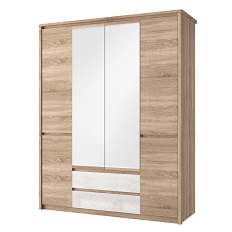 გარდერობი 6DG2S Z SOMMA (Sonoma Oak/Canyon Pine)