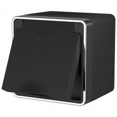 W5071235 Werkel წყალგაუმტარი განყოფილება მიწასთან ერთად დაცვით. სახურავი და ჟალუზები Gallant (შავი Werkelchrome)