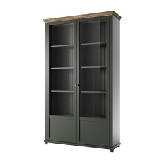 ვიტრინა 2d typ 13 EVORA (მწვანე/მუხის ლეფკადა)