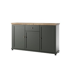 კომოდი 3D 1s typ 47 EVORA (მწვანე/მუხის ლეფკადა)