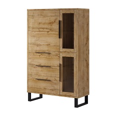 ვიტრინა 2D3S typ 12 HALLE (Oak Wotan) 24N0HK12