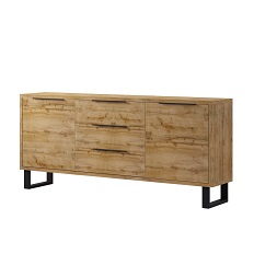 კომოდი 2D3S typ 25 HALLE (მუხის ვოტანი) 24N0HK25