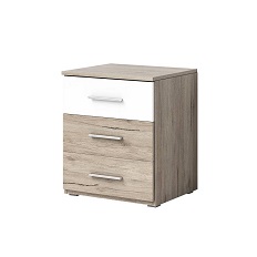 საწოლის მაგიდა-3S typ 22 BETA (San Remo მუხის ღია/თეთრი)