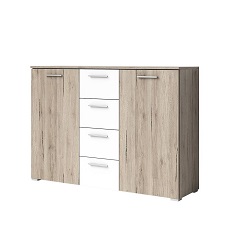 კომოდი-2D4S typ 26 BETA (San Remo მუხის ღია/თეთრი)