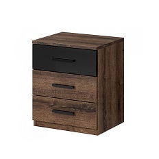 საწოლის მაგიდა-3S typ 22 GALAXY (მუხის მონასტერი/შავი პრიალა)