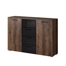 კომოდი-2D4S typ 26 GALAXY (მონასტრო მუხა/შავი პრიალა)