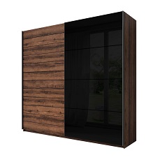 მოცურების გარდერობი-2D ტიპი 68 GALAXY (მუხის მონასტერი / შავი პრიალა)