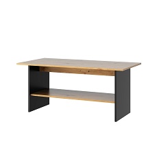 Стол журнальный BOSCO (Дуб Артисан/Черный)