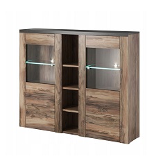 ვიტრინა LARONA (Satin Nussbaum/Touchwood) 24Z6DZ46