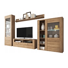 Комплект для гостиной LARONA (Дуб Ривьера светлый) 24XCDZ10