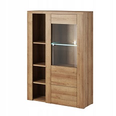 Витрина LARONA (Дуб Ривьера светлый) 24XCDZ44