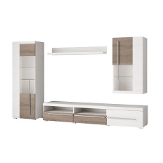 Комплект для гостиной ROGER (Сосна Андерсена/Трюфель Сонома) 221DZH10