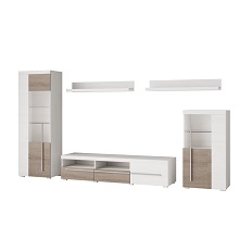 Комплект для гостиной ROGER (Сосна Андерсена/Трюфель Сонома) 221DZH11