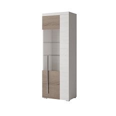 Витрина правая ROGER (Сосна Андерсена/Трюфель Сонома) 221DZH06