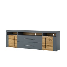 ტელევიზორის სადგამი ROGER (გრეი/მუხის ვოტან) 22ZNZH70