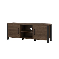 ტელევიზორის სადგამი OLIN (Okapi Walnut/Black Matt) 24OKJC41