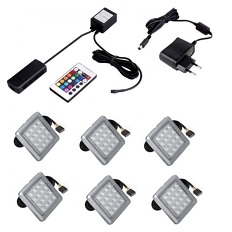 განათება 6xLED, RGB 23000006 კომოდისთვის 2497DX40 SARAH MIX (თეთრი)