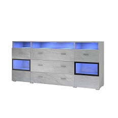 კომოდი SARAH MIX (Buntslate Montreal light) 24O1DX25