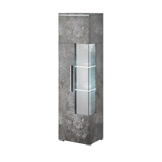 Витрина левая INDIA (Шифер) 24B0DE05