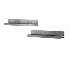 Полки 2 шт. INDIA (Шифер) 24B0DE01