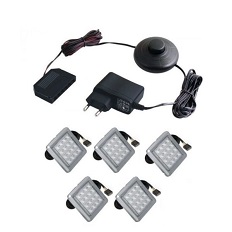 Подсветка 5xLED, 23KK0005 к витрине 24B0DE46 INDIA (Шифер)
