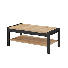 ყავის მაგიდა AKTIV (მუხის კურო/შავი) 24TWLK99