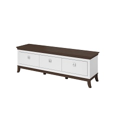 Тумба ТВ TISARO (Белый/Дуб шоколадный) 2473LJ39