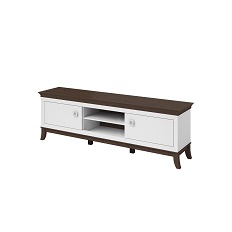 Тумба ТВ TISARO (Белый/Дуб шоколадный) 2473LJ40
