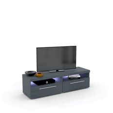 Тумба ТВ INDIA (Серый/Серый глянец) 24G0DE41