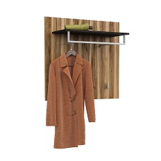 ფართო პანელი საკიდებით LARONA (Satin Nussbaum/Touchwood) 24Z6DZ89