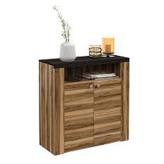 კომოდი LARONA (Satin Nussbaum/Touchwood) 24Z6DZ27