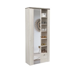 გარდერობი თაროებით LARONA (Sibiu Larshe/Sonoma Truffle) 244BDZ87