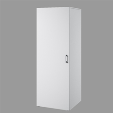 ტანსაცმლის კაბინეტი 1 კარით Aza (თეთრი) 3097me63