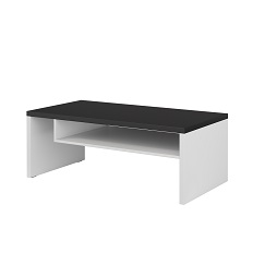 ჯვრის ყავის მაგიდა (თეთრი/შავი) 249WMY99