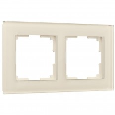 ჩარჩო 2 პოსტისთვის Werkel Favorit milky W0021141 4690389183409