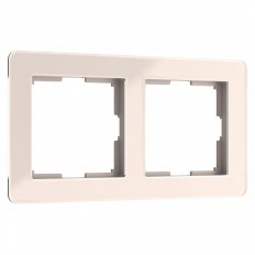 ჩარჩო Werkel Acrylic 2 პოსტი სპილოს ძვლისფერი W0022743 4690389186288