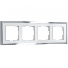 ჩარჩო 4 პოსტისთვის Baguette (თეთრი/ვერცხლი) W0042850