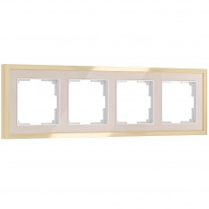 ჩარჩო 4 პოსტისთვის Baguette (Ivori/Brass) W0042851