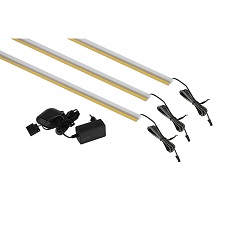 3XLED PROFIL 25PCBI20 შუქნიშანი ფანჯარაში 24CJNI05 SERIO (კონგო/ანტრაციტი/შავი)