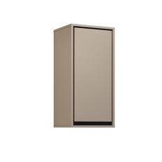 Настенный шкаф 1-дверный IRVINE (Конго/Черный) 30CWNP03