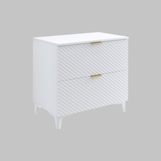 Шкаф под раковину с 2 ящиками на ножках LAURA (Белый) 3097NM48