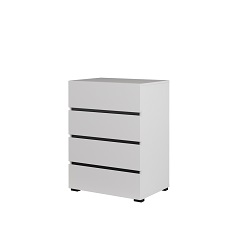 უჯრის გულმკერდი 4 უჯრის ჯვრის (თეთრი/შავი) 249WMY27