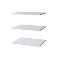 დამატებითი თაროების ნაკრები კაბინეტებისთვის India S (Slate) 24Lide11