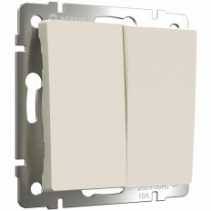 გადართეთ ორი ბანდა Werkel სპილოს ძვლის მქრქალი საშუალებით W1122062 4690389184697