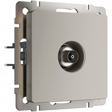 ТВ-розетка оконечная (дымчатый) W1283004